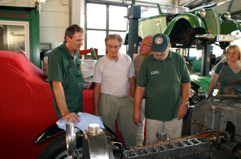 Club auf Reisen – Besuch der Fa. Straight Eight – Hennersdorf