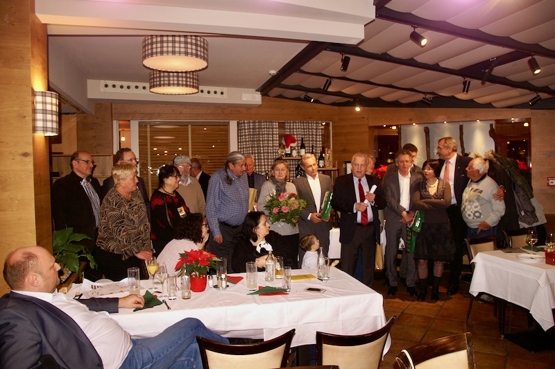 Weihnachtsfeier des COVC